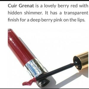 NIB YSL lipgloss volupte in Cuir Grenat